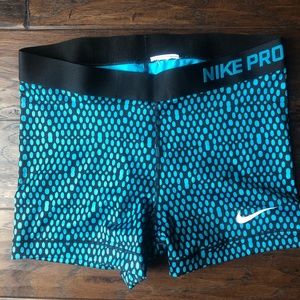 Polka Dot Nike Pro Shorts
